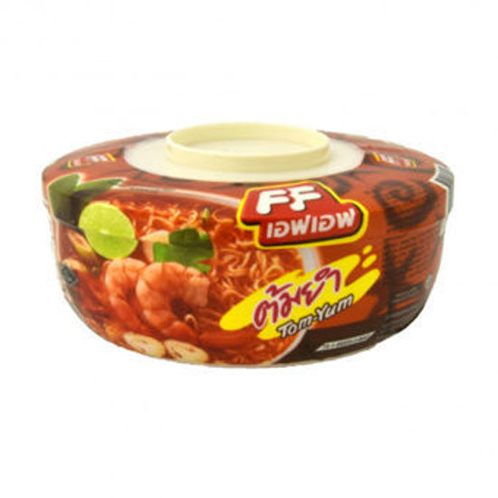 Picture of FF Tom Yum Shrimp Flavor Instant Noodle Bowl 65 g