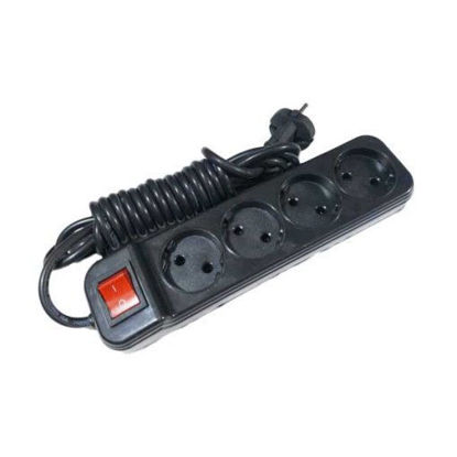 Picture of 4-Way Extension Socket Plug with 3m Wire