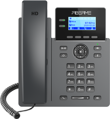 صورة FiberMe FAP2602P IP Phones 2 lines and 4 SIP accounts