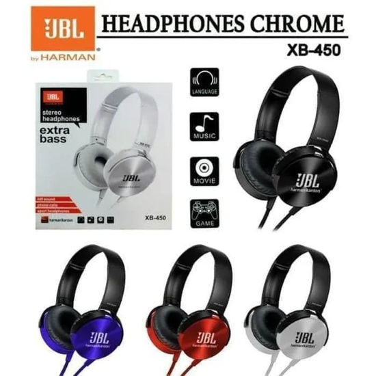 Picture of JBL XB450 Headphones