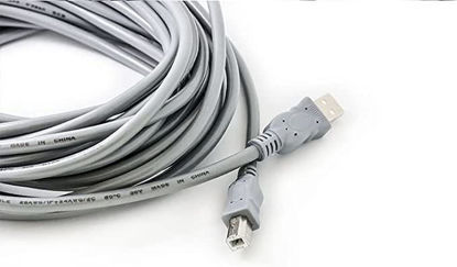 Picture of Cable USB printer 2.0 High Speed Gray color 5M USB