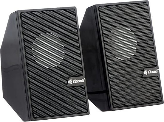 Picture of Kisonli S-555 Multimedia Speaker 2.0 - Black