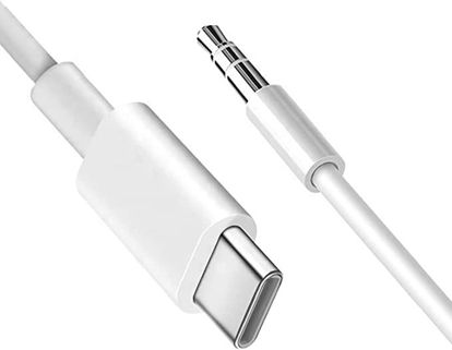 صورة كابل نوع C الى ايه يو اكس، مقبس USB نوع C الى 3.5 ملم ذكر