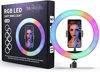 Picture of Ring Light RGB LED control with soft and imaginative rainbow colors