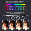 Picture of Ring Light RGB LED control with soft and imaginative rainbow colors