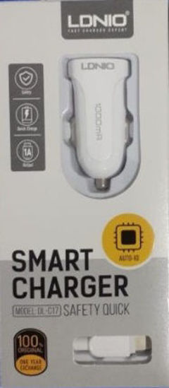 Picture of ladino car charger with iphone cable