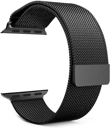Picture of Loop Bracelet Stainless Steel band For apple Watch series 1,2,3,4,5 42-44MM black color