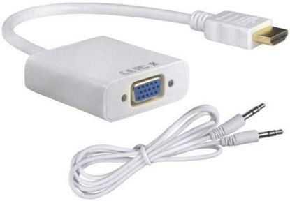 Picture of HDMI to VGA Converter with audio