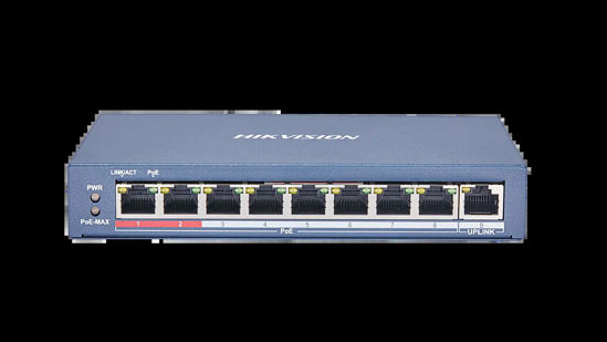 Picture of 8 Port Fast Ethernet Unmanaged POE Switch DS-3E0109P-E(C)