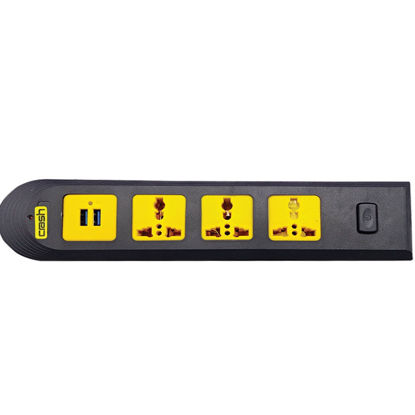 صورة  1.5 متر m100 مشترك كراش 3 عين + 2 usb