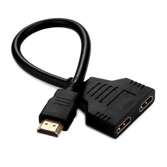 صورة كونفرتر لتشغيل 2 HDMI بكابل واحد