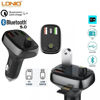Picture of Ladnio C704Q 36W Ultra Speed Car Charger QC4.0+Triple USB-C+PD+FM Bluetooth 5.0 Trans