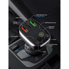 Picture of Ladnio C704Q 36W Ultra Speed Car Charger QC4.0+Triple USB-C+PD+FM Bluetooth 5.0 Trans