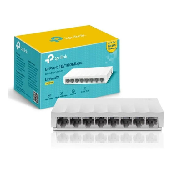 صورة سويتش 8 مخرج بخاصية من TPLINK LS1008