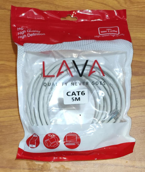 Picture of Network Cable 5m CAT6 LAVA