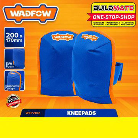 Picture of WADFOW Kneepads 200x170xm Knee Pads Work Support Pads Foam Padding Kneepads for Construction, Gardening, Flooring with Comfortable Gel Cushion to Save Your Knees WKP2102 | 100% ORIGINAL / AUTHENTIC •BUILDMATE• WHT |