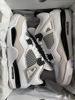 Picture of Air Jordan 4 Military Black